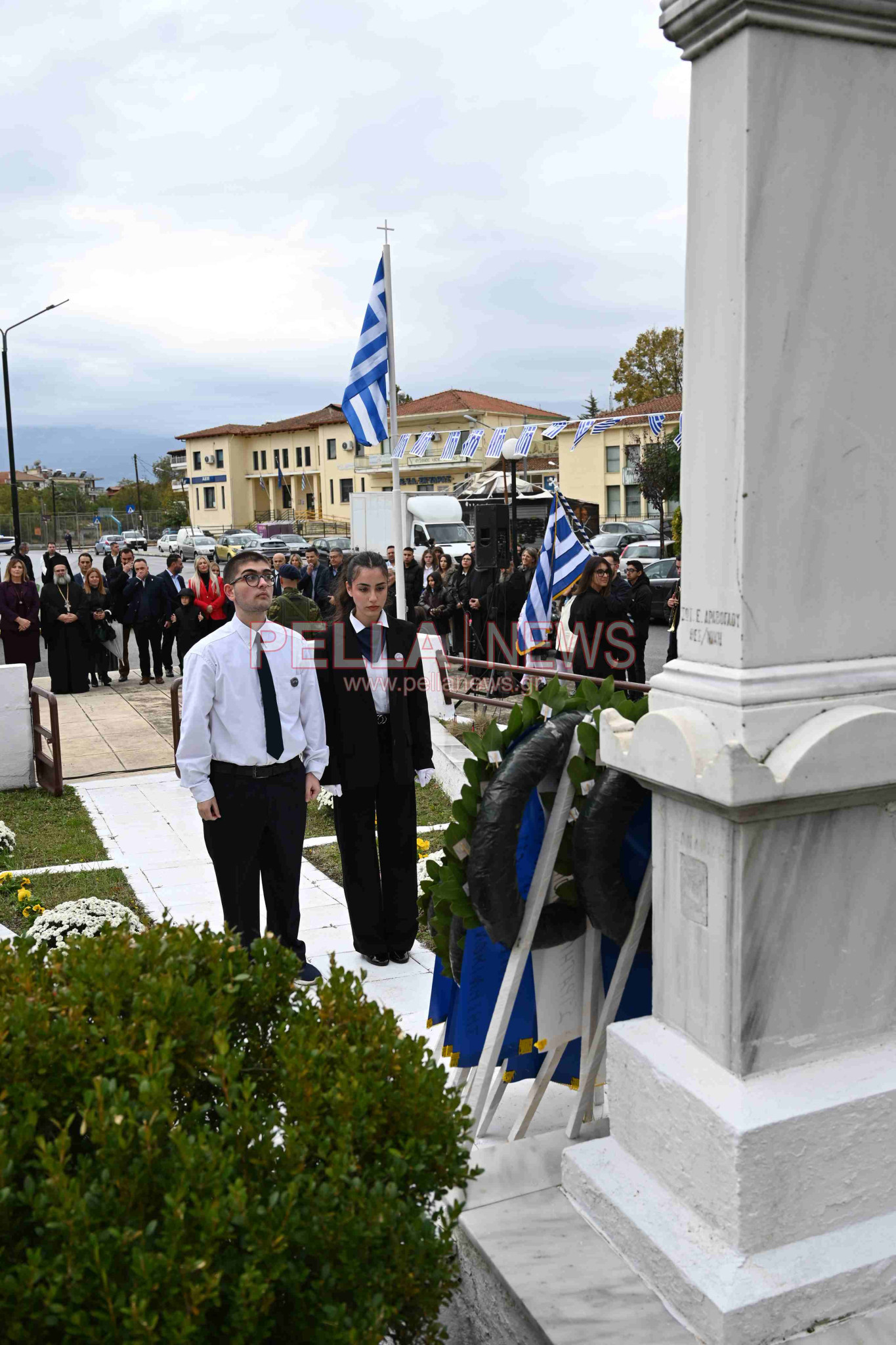 Δήμος Σκύδρας/28η Οκτωβρίου: Με σεβασμό στην ιστορία η Δοξολογία και η κατάθεση στεφάνων