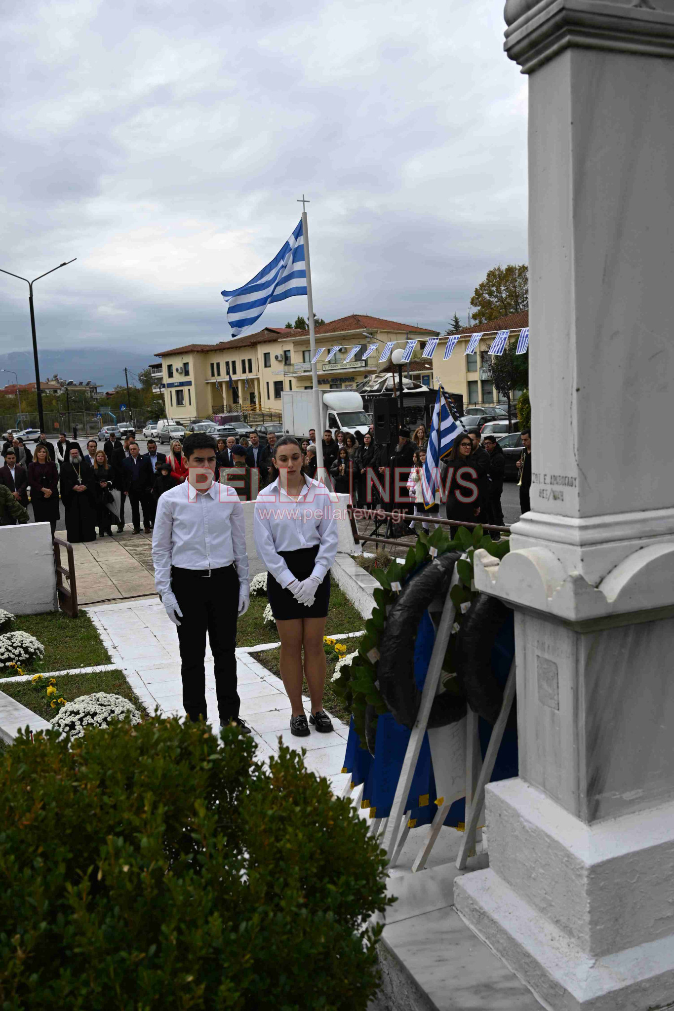 Δήμος Σκύδρας/28η Οκτωβρίου: Με σεβασμό στην ιστορία η Δοξολογία και η κατάθεση στεφάνων