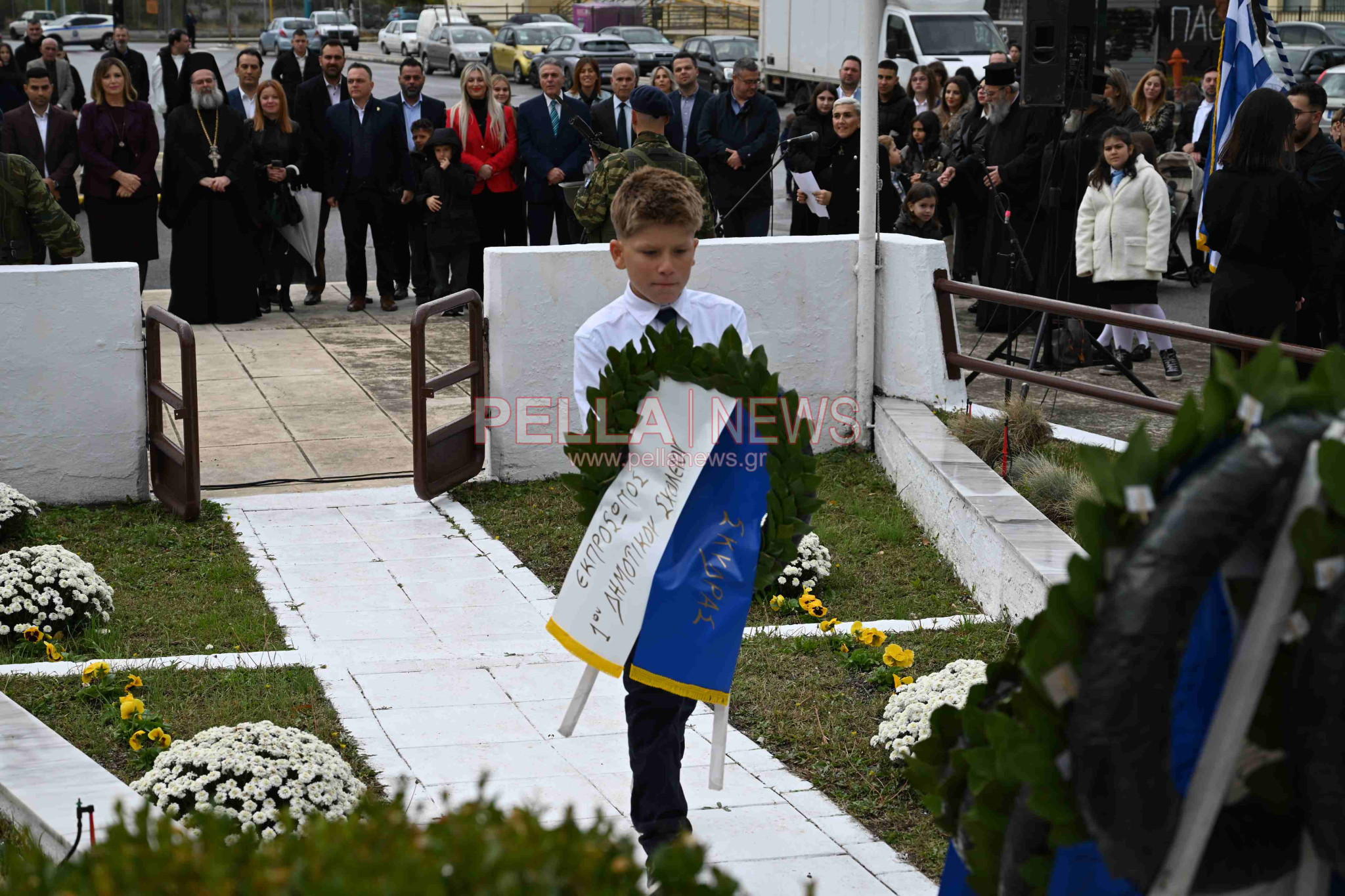 Δήμος Σκύδρας/28η Οκτωβρίου: Με σεβασμό στην ιστορία η Δοξολογία και η κατάθεση στεφάνων