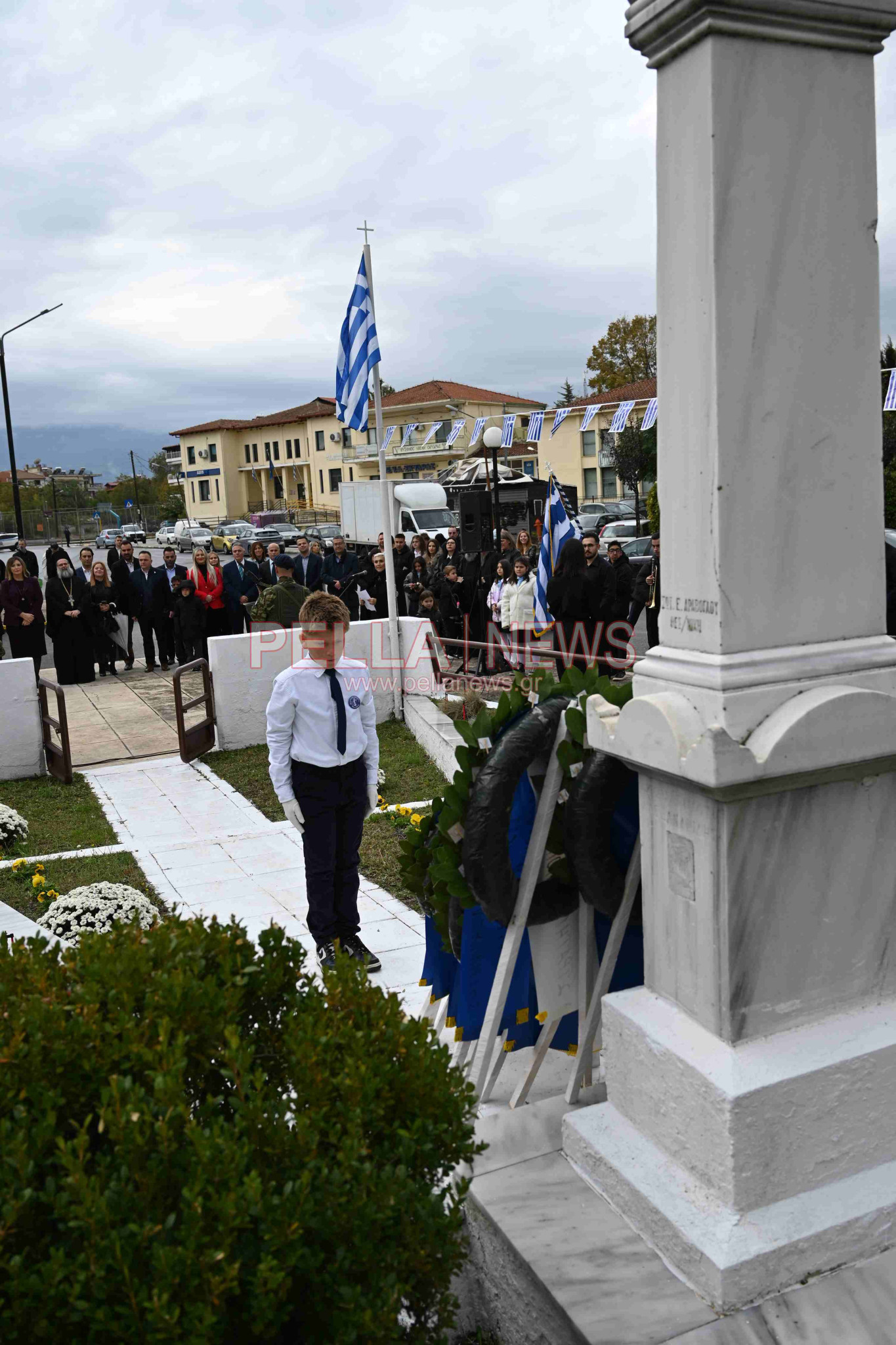 Δήμος Σκύδρας/28η Οκτωβρίου: Με σεβασμό στην ιστορία η Δοξολογία και η κατάθεση στεφάνων