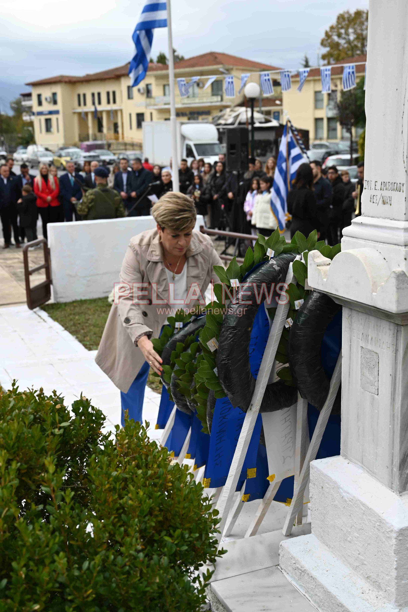 Δήμος Σκύδρας/28η Οκτωβρίου: Με σεβασμό στην ιστορία η Δοξολογία και η κατάθεση στεφάνων