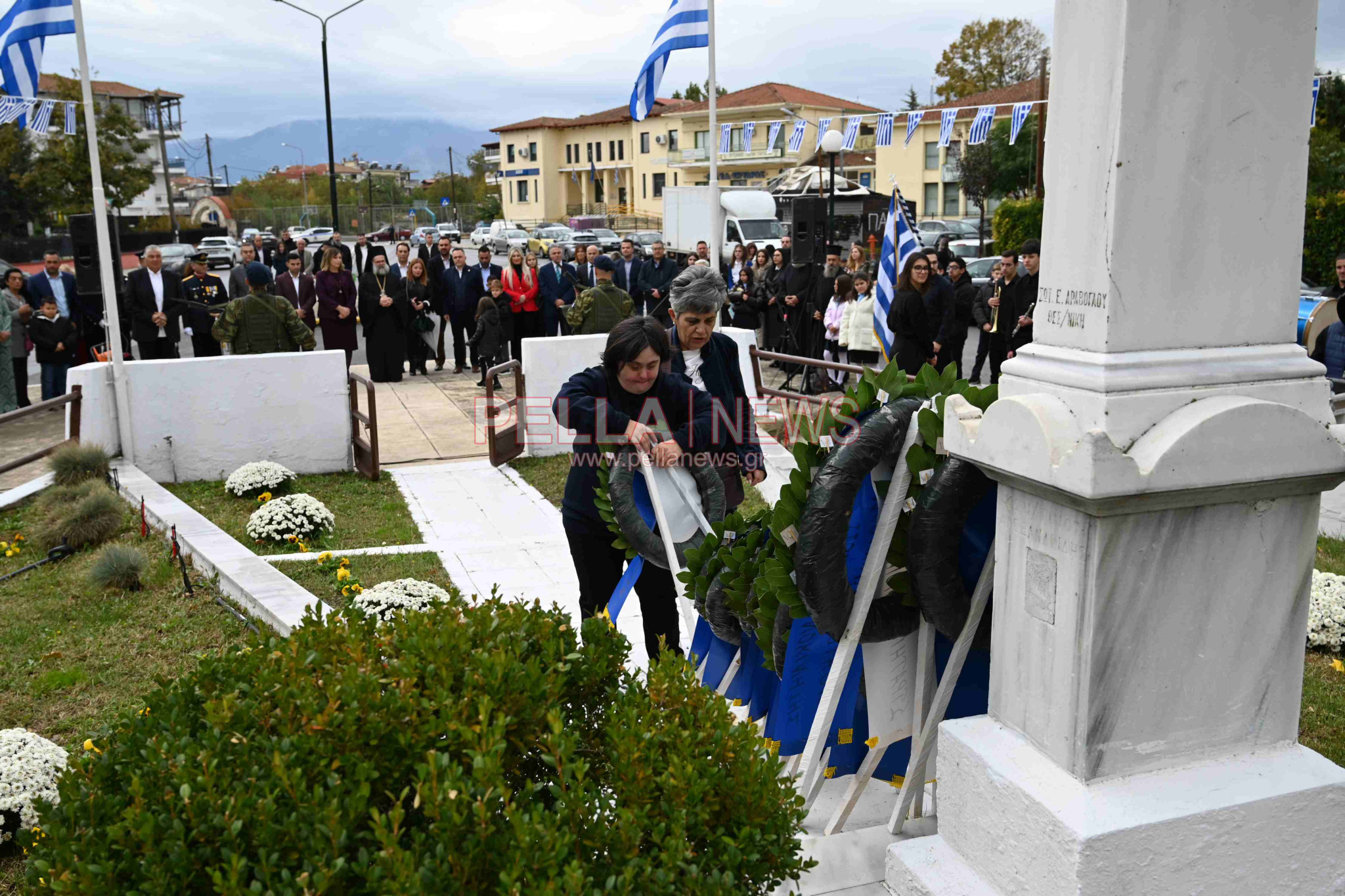 Δήμος Σκύδρας/28η Οκτωβρίου: Με σεβασμό στην ιστορία η Δοξολογία και η κατάθεση στεφάνων