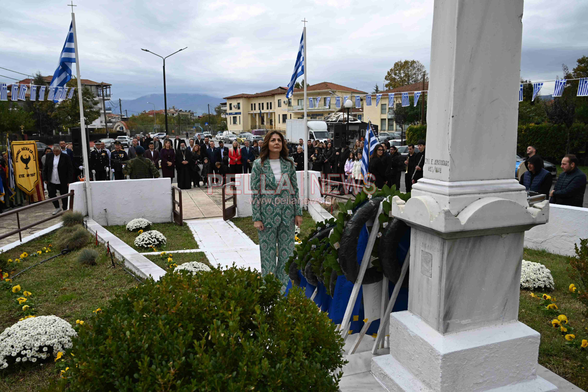 Δήμος Σκύδρας/28η Οκτωβρίου: Με σεβασμό στην ιστορία η Δοξολογία και η κατάθεση στεφάνων