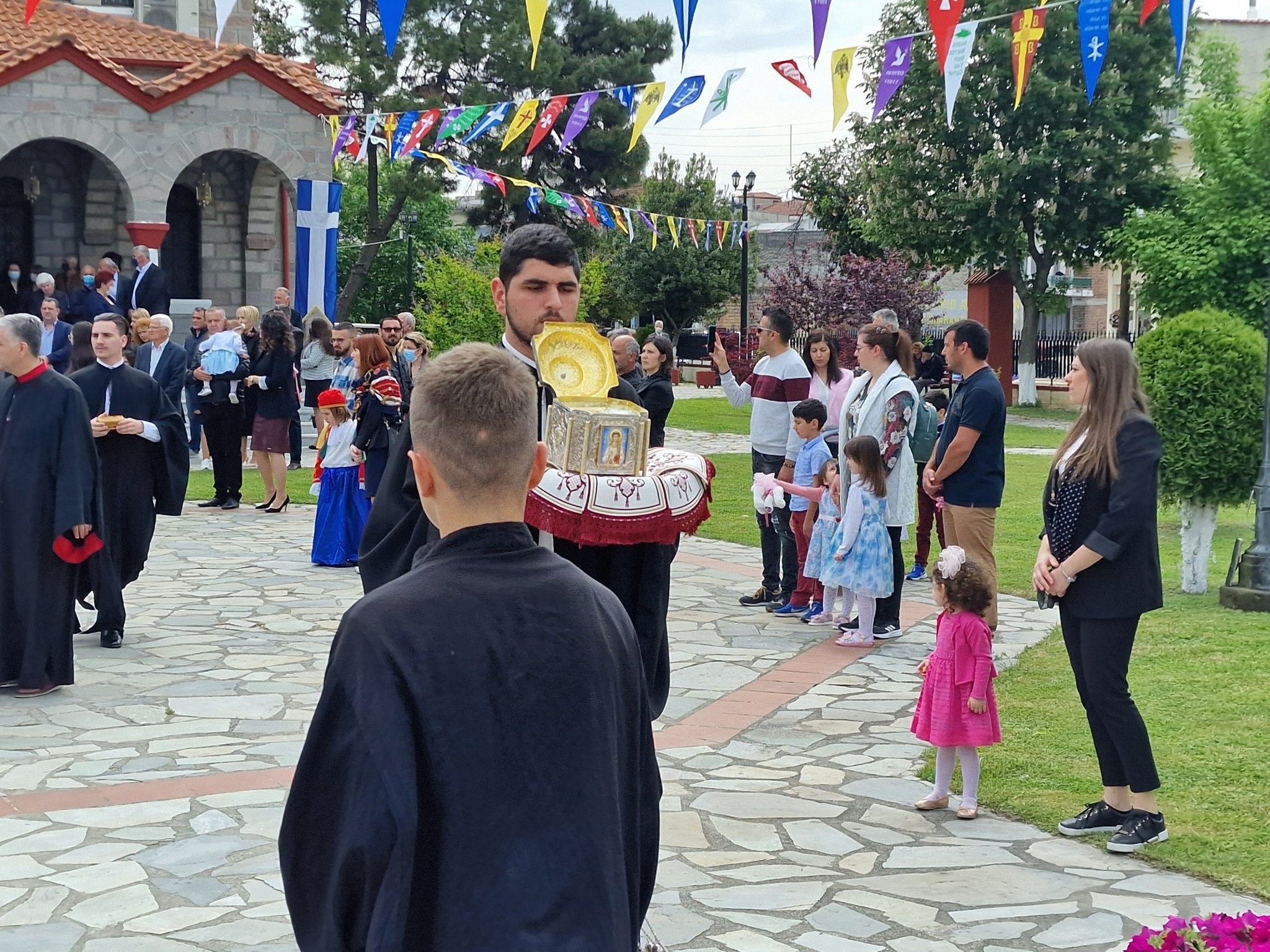 Η Σκύδρα ευχαρίστησε την Υπεραγία Θεοτόκο-Λιτανεία της Παναγίας του Καζάν στους δρόμους της πόλης