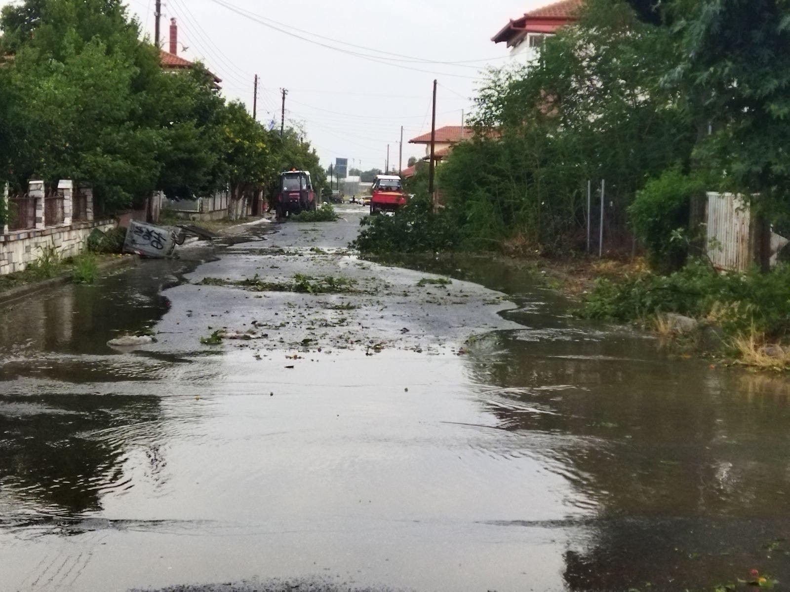 Στις πληγείσες από τη θεομηνία περιοχές ο Διονύσης Σταμενίτης