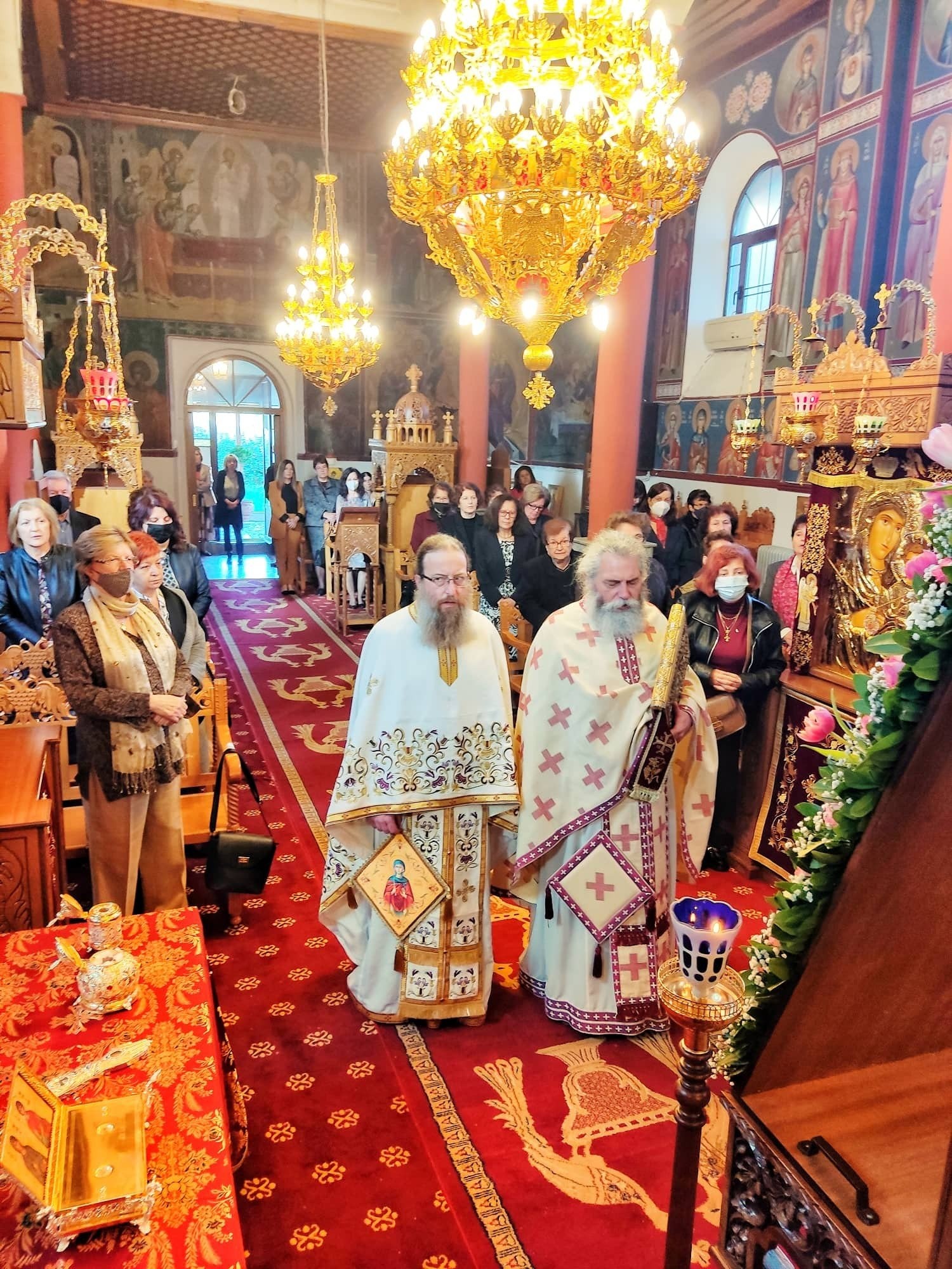 Εορτάστηκε η 70η επέτειος του Ι.Ν. Αγίας Παρασκευής Πλατάνης