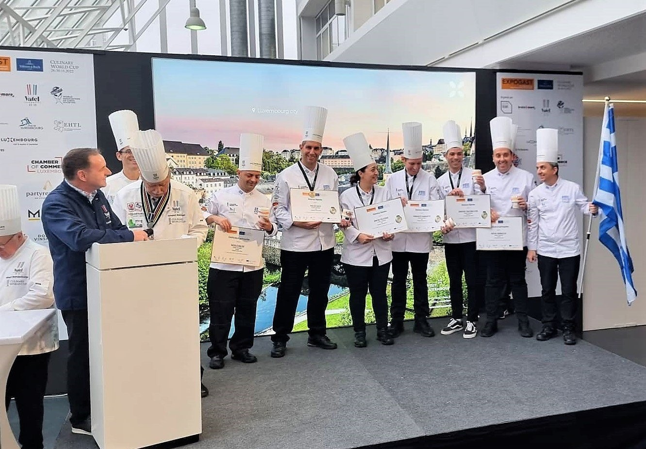 Χάλκινο μετάλλιο για την Culinary Team Greece  της Ένωσης Επαγγελματιών Μαγειρικής Ελλάδας