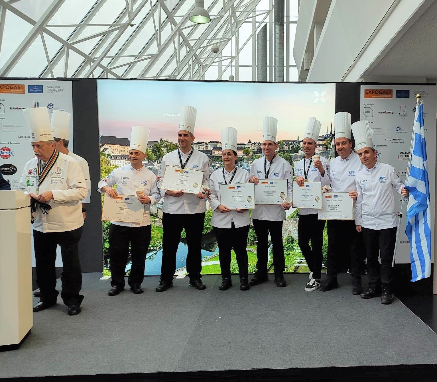 Χάλκινο μετάλλιο για την Culinary Team Greece  της Ένωσης Επαγγελματιών Μαγειρικής Ελλάδας