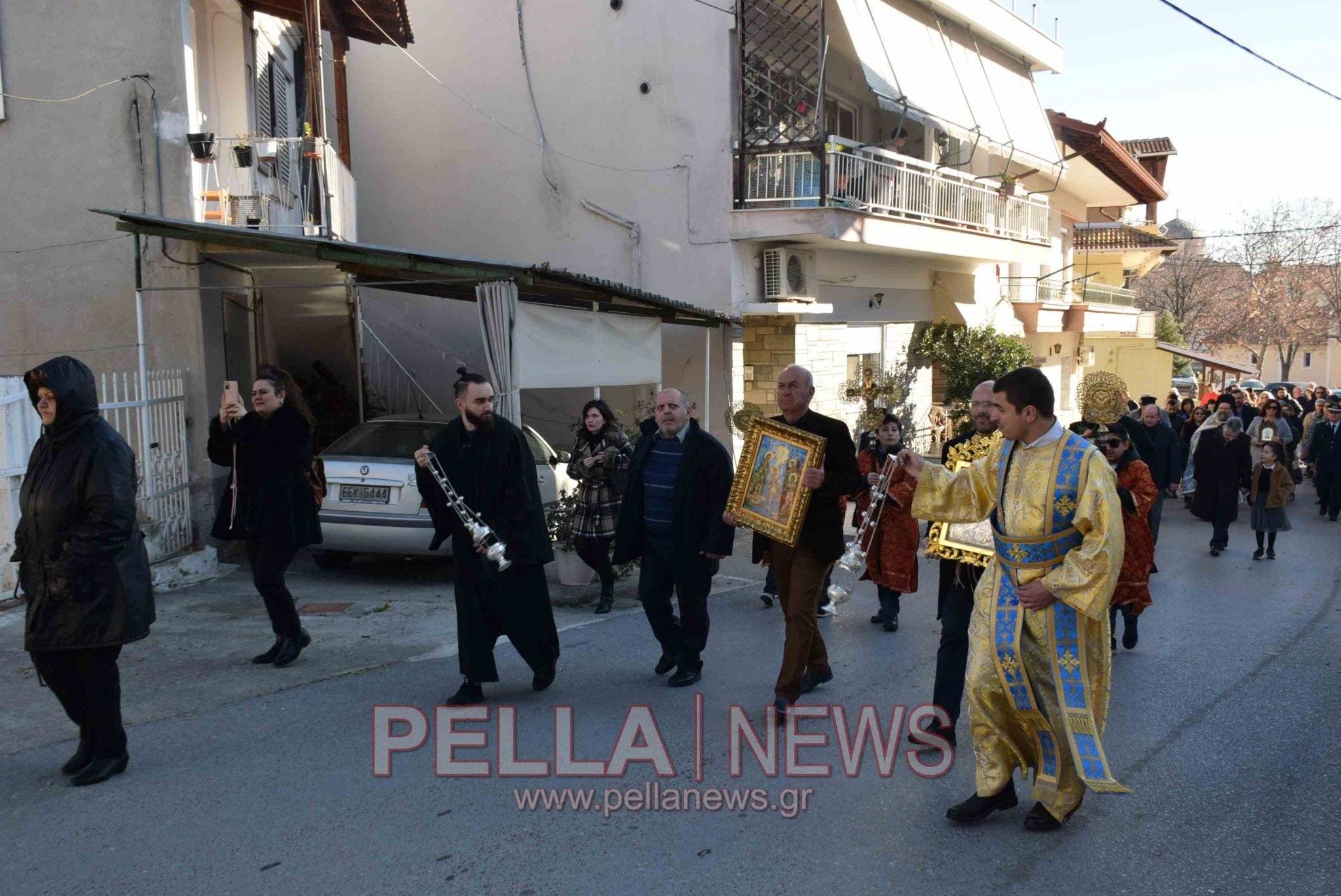 Σκύδρα: Ο μικρός Αλέξανδρος έπιασε τον Σταυρό