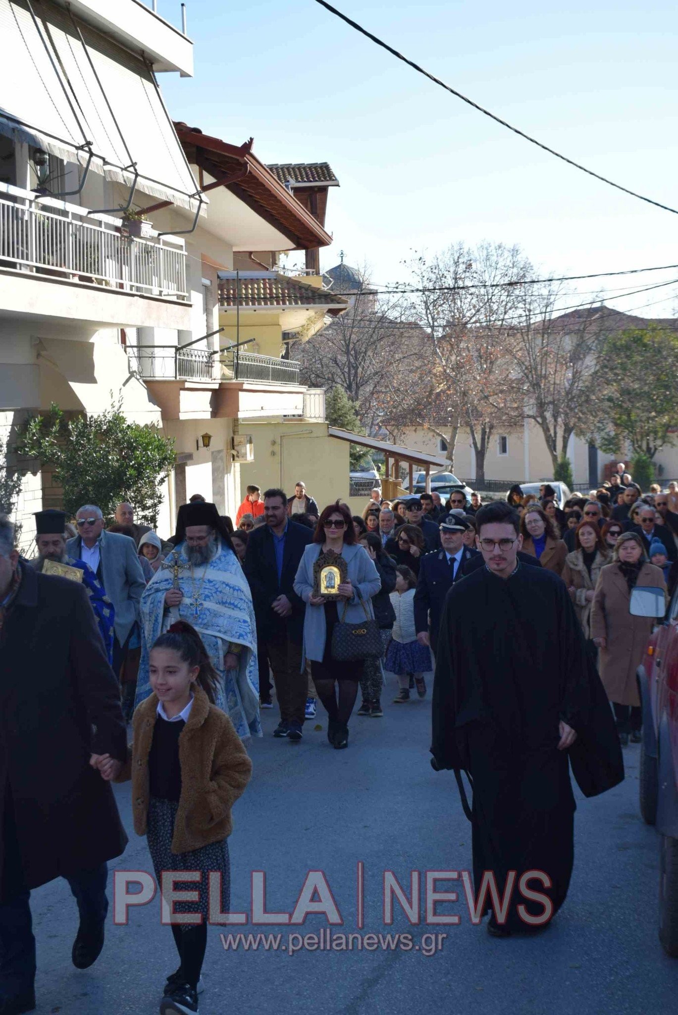 Σκύδρα: Ο μικρός Αλέξανδρος έπιασε τον Σταυρό