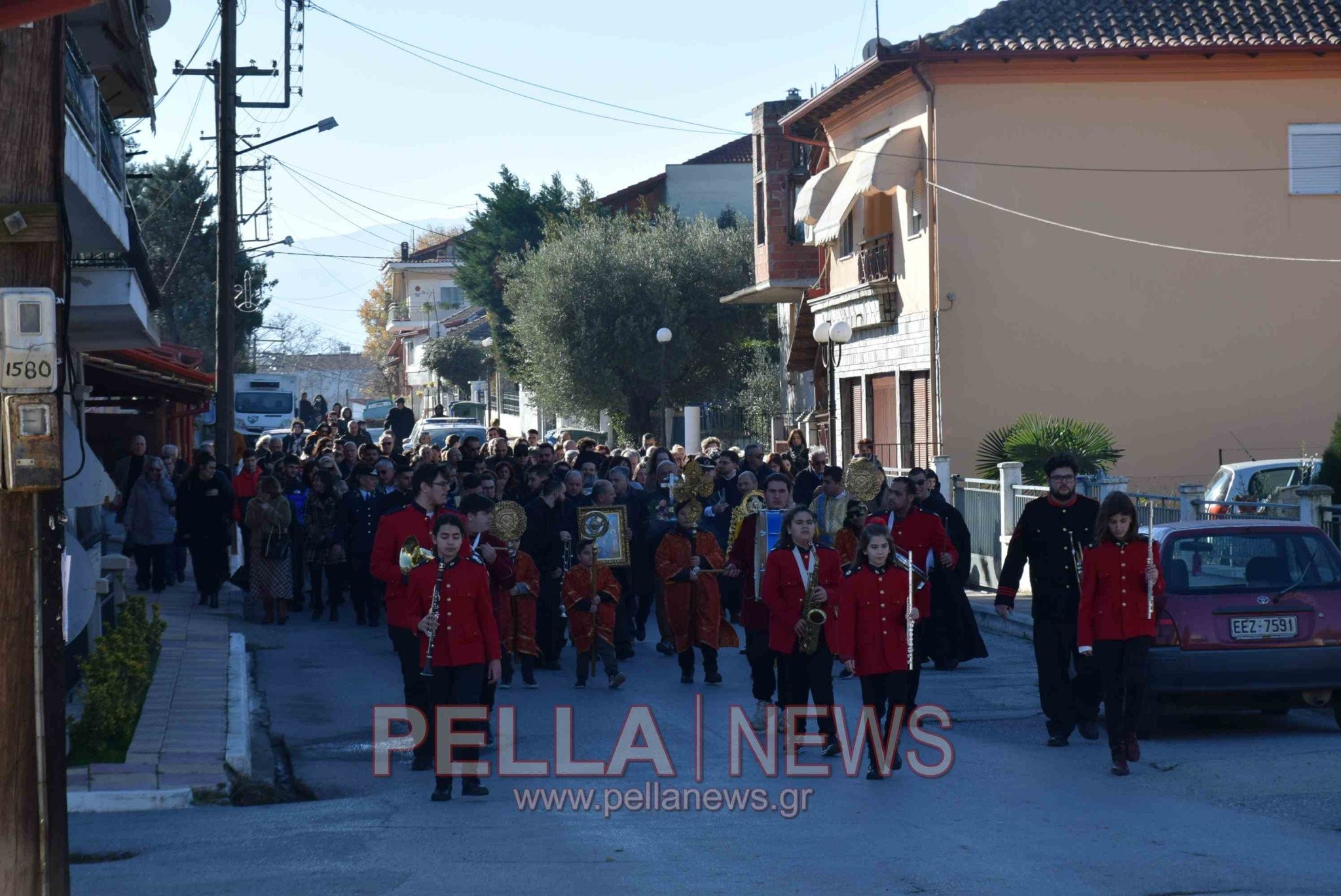 Σκύδρα: Ο μικρός Αλέξανδρος έπιασε τον Σταυρό