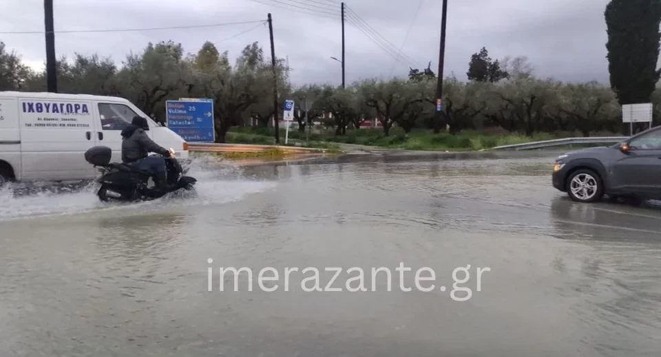 Ζάκυνθος: Πλημμύρες, κατολισθήσεις και απεγκλωβισμοί -Ξεκίνησε η καταγραφή ζημιών