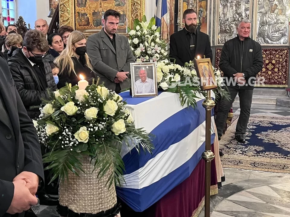 Χανιά: Αυτή την ώρα η κηδεία του Μανούσου Βολουδάκη