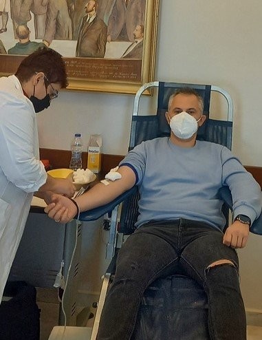 Πραγματοποιήθηκε εθελοντική αιμοδοσία στο Δήμο Σκύδρας