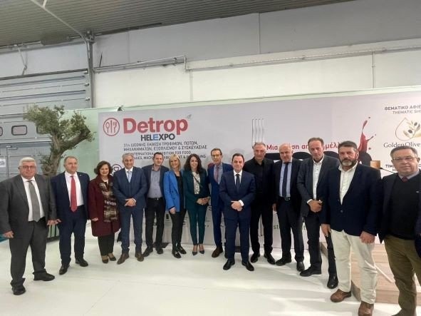 Γεωργαντάς στην έκθεση Detrop και Oenos: «Το ελληνικό προϊόν είναι ποιοτικό και οι εξαγωγές μας πηγαίνουν καλά και μπορούν να πάνε ακόμα καλύτερα»