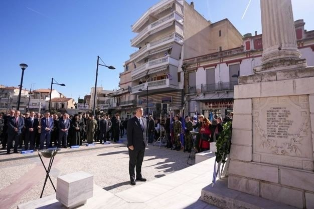 Ο Περιφερειάρχης Κεντρικής Μακεδονίας Απόστολος Τζιτζικώστας στις εκδηλώσεις για την επέτειο της απελευθέρωσης της Νιγρίτας Σερρών