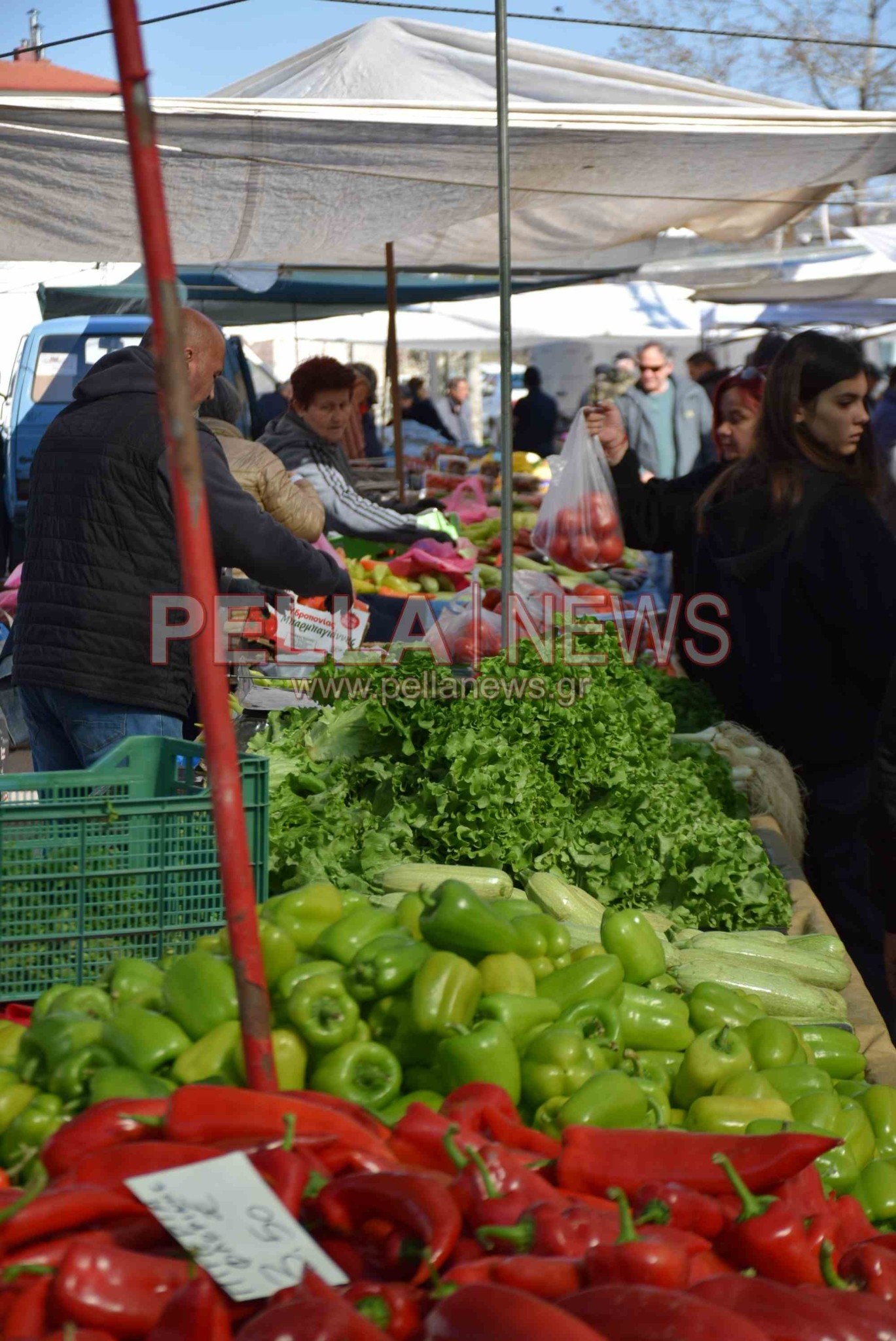 Το «διαμάντι» της Σκύδρας είναι το παζάρι της – φωτογραφικές στιγμές από την κάμερα του pellanews.gr