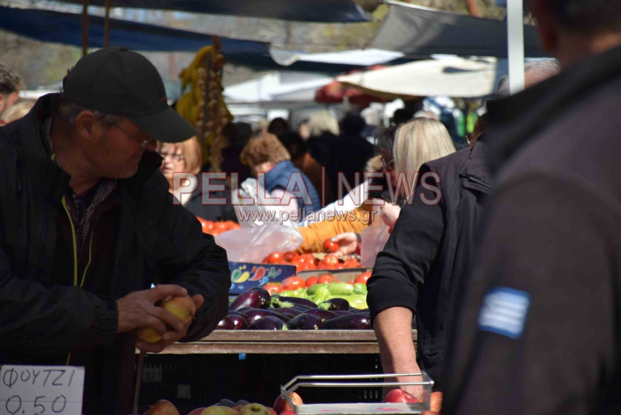 Το «διαμάντι» της Σκύδρας είναι το παζάρι της – φωτογραφικές στιγμές από την κάμερα του pellanews.gr