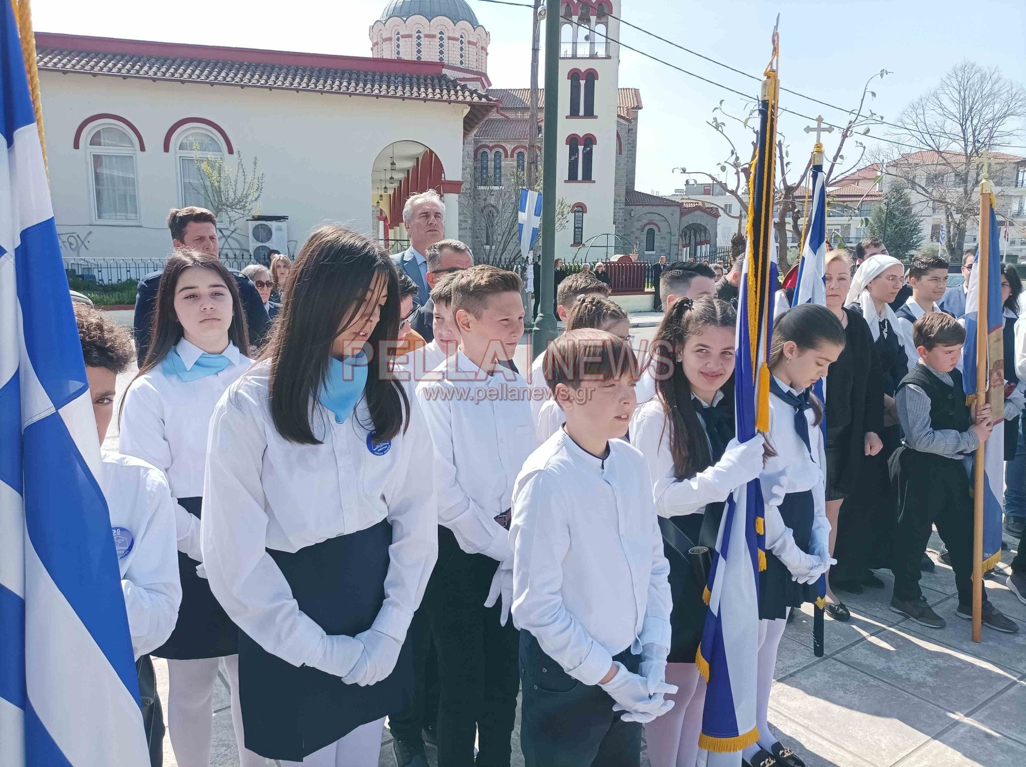 Σκύδρα 25η Μαρτίου: κατάθεση στεφάνων και ο πανηγυρικός από τον Βασίλειο Βλάχο