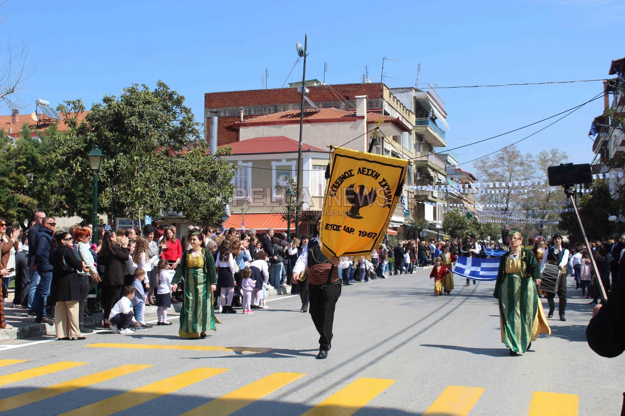 Ο εορτασμός της 25ης Μαρτίου στη Σκύδρα (φωτορεπορτάζ)