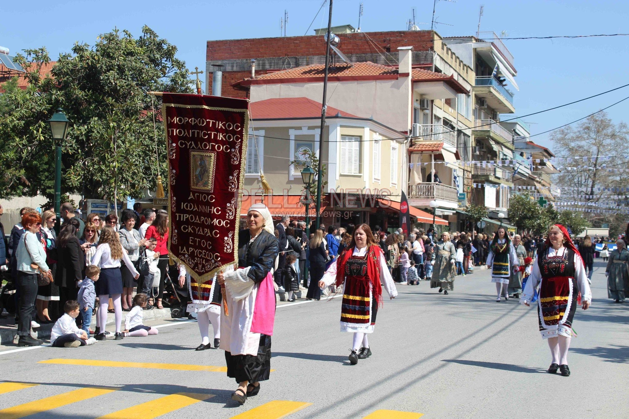 Ο εορτασμός της 25ης Μαρτίου στη Σκύδρα (φωτορεπορτάζ)