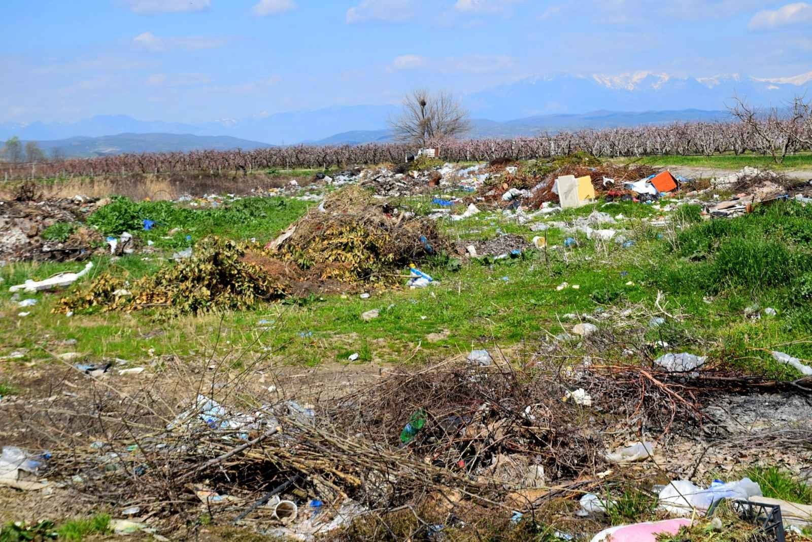 Λιποχώρι – Καλύβια: Οι όμορφες ανθισμένες ροδακινιές και οι άσχημες χωματερές ανάμεσα τους…για να μην ξεχνιόμαστε!