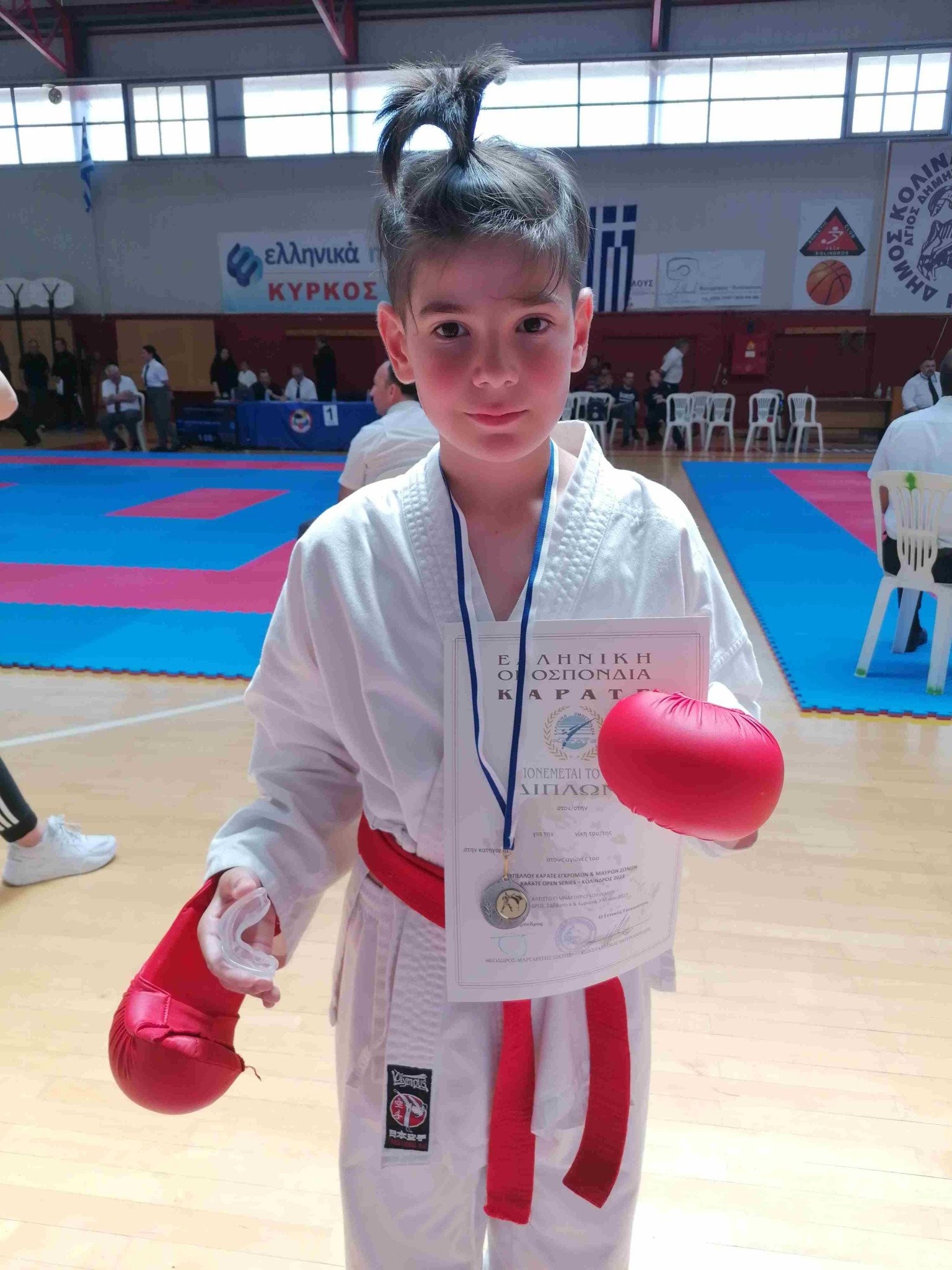 Η Αλμωπία στο KARATE OPEN SERIES στον Κολινδρό