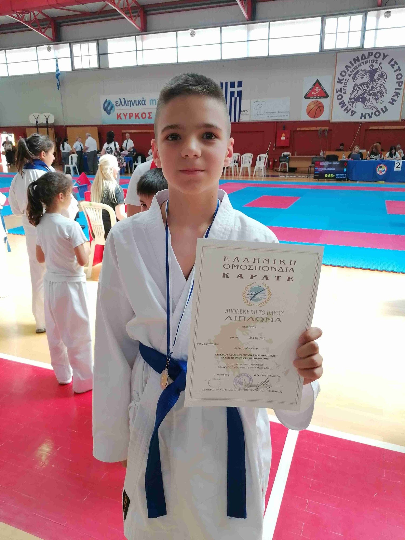 Η Αλμωπία στο KARATE OPEN SERIES στον Κολινδρό