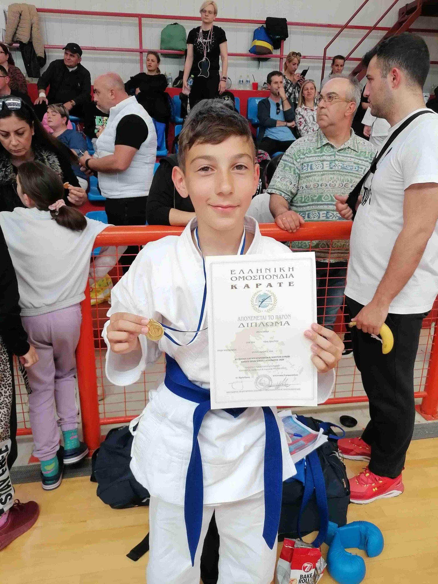 Η Αλμωπία στο KARATE OPEN SERIES στον Κολινδρό