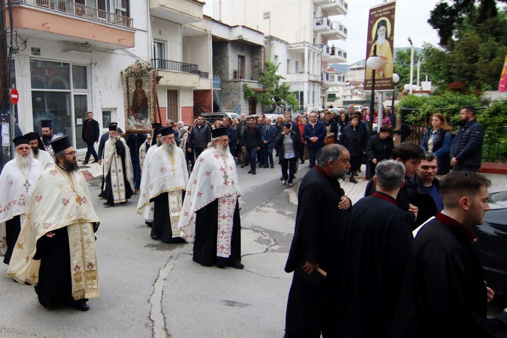 Λιτανεία επιστροφής της Παναγίας Ελεούσης στην Έδεσσα