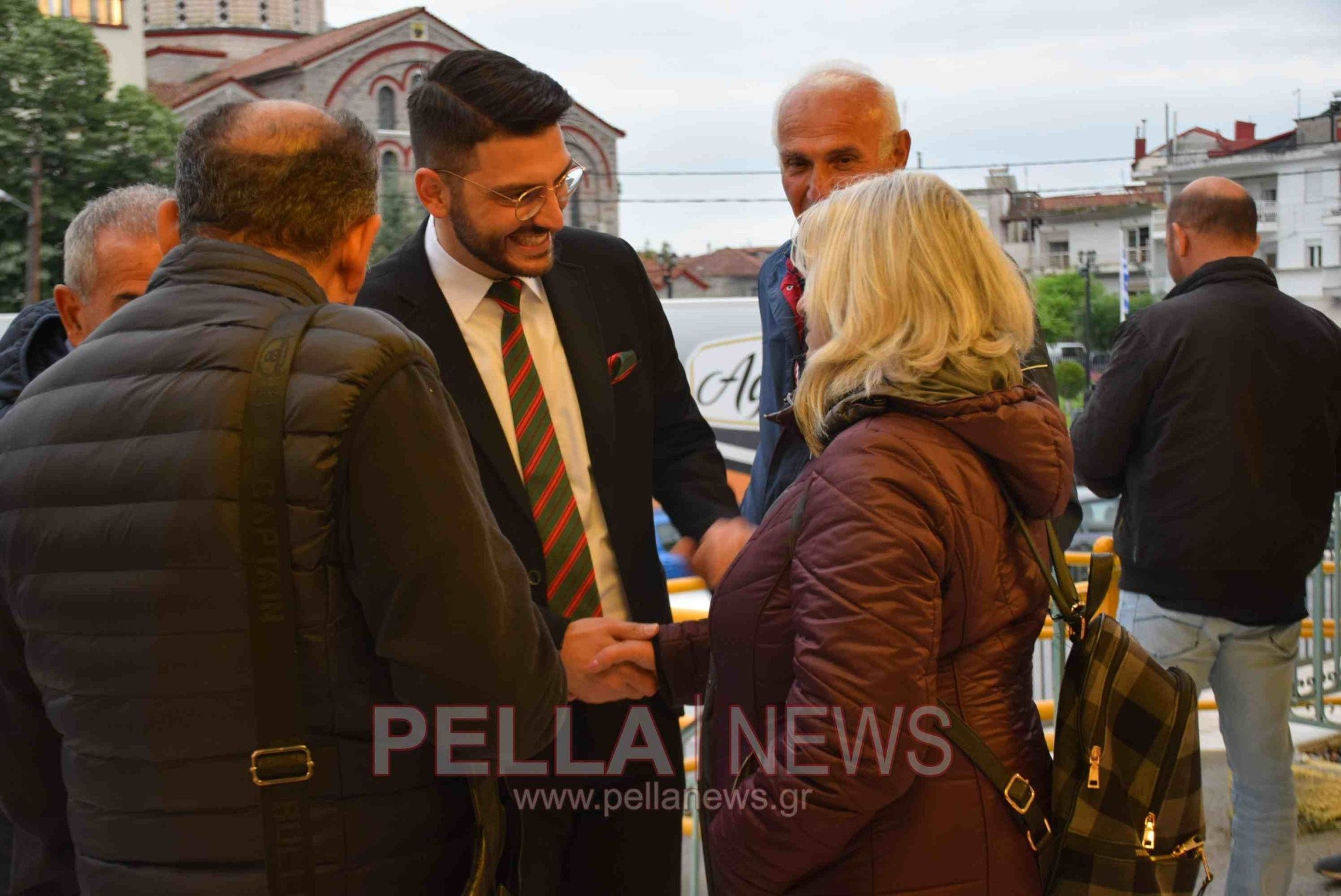 Θερμή υποδοχή για τον Αντώνη Ξυλουργίδη στη Σκύδρα