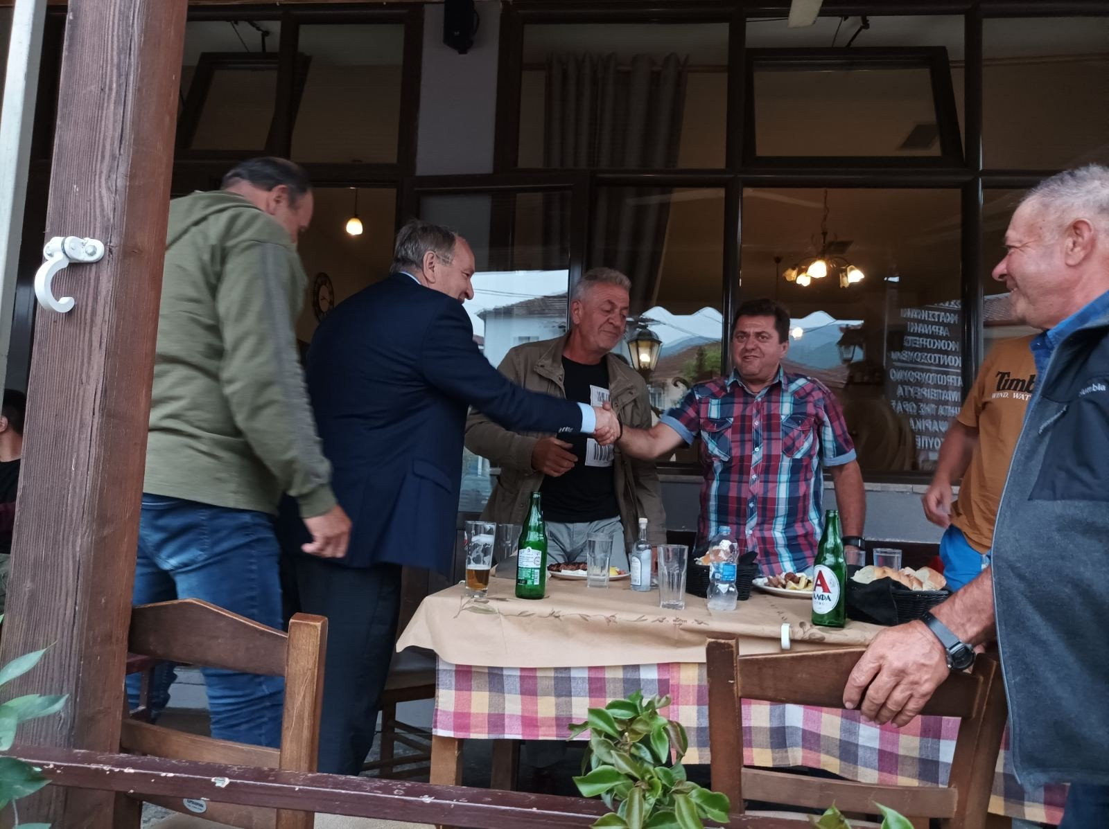Περιοδείες Καρασμάνη στα κερασοχώρια της Πέλλας