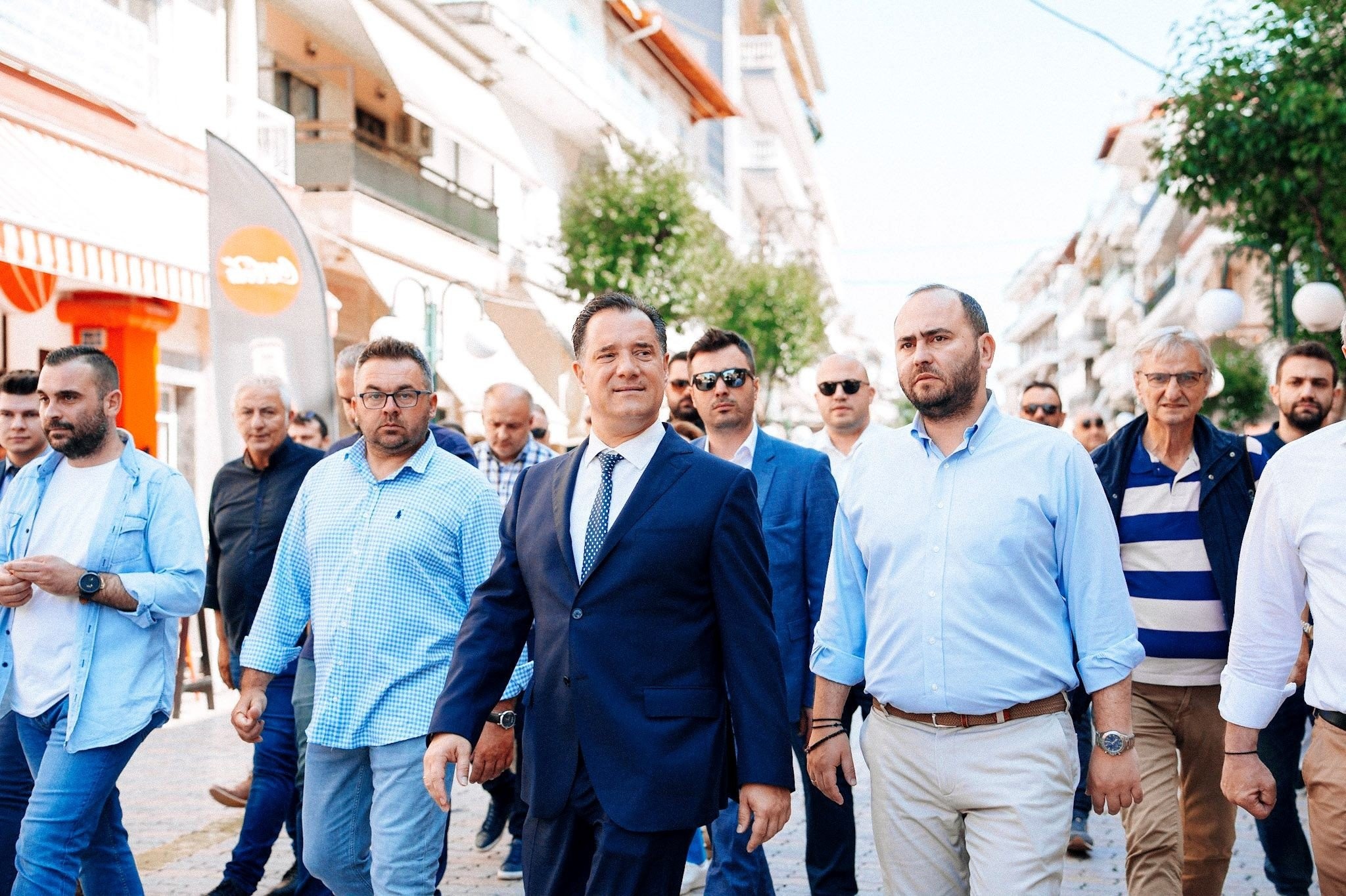 Με το κλιμάκιο της ΝΔ στην Πέλλα ο Λάκης Βασιλειάδης