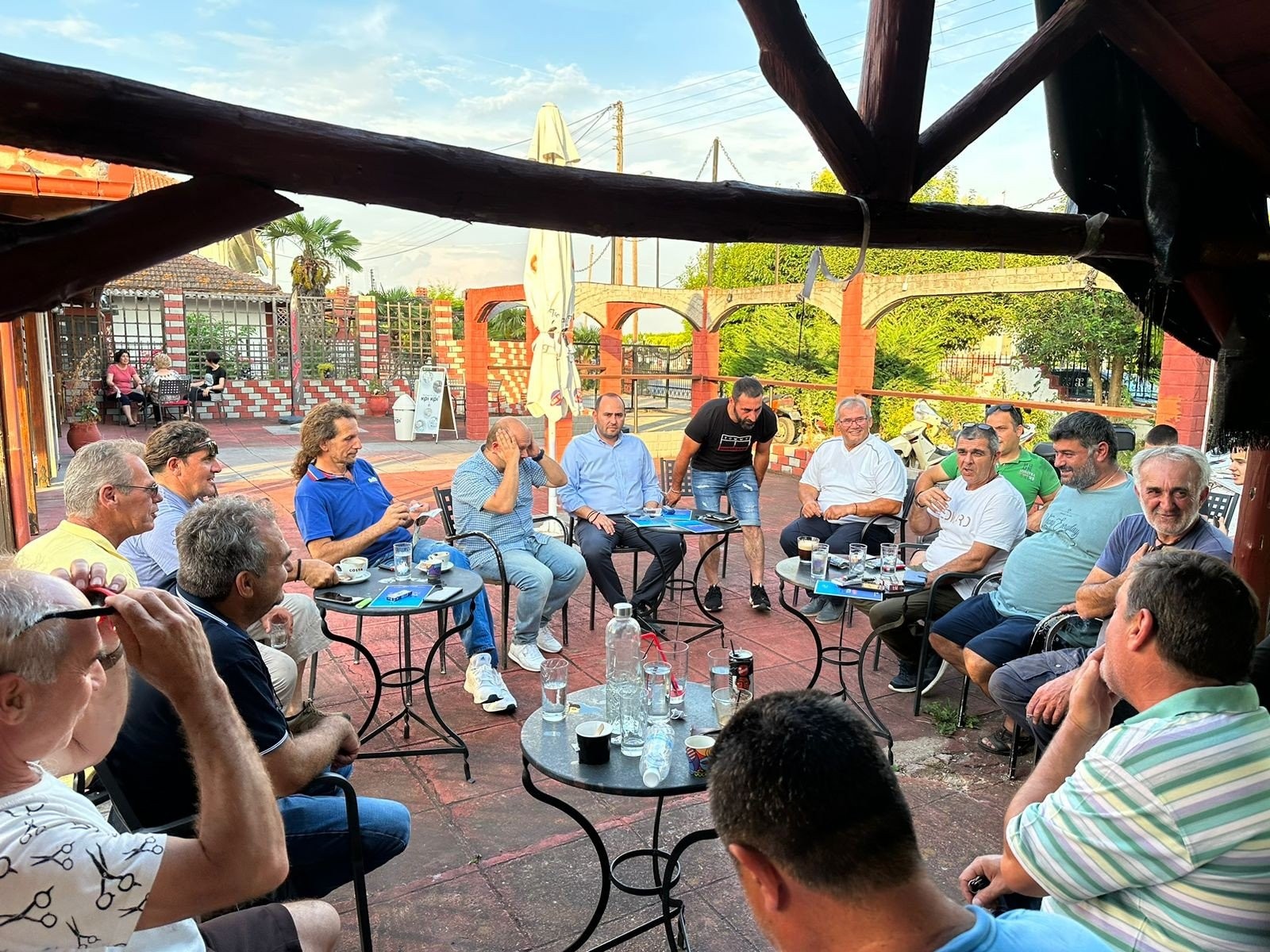 Στα Γιαννιτσά και τη ΔΕ Μενηίδος ο Λάκης Βασιλειάδης
