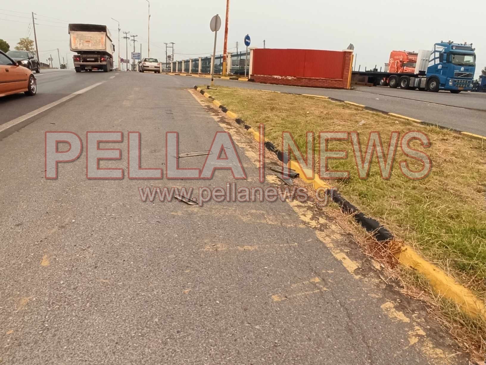 Σύγκρουση φορτηγού-επιβατικού στα Γιαννιτσά: Νεκρός 24χρονος (φώτος)