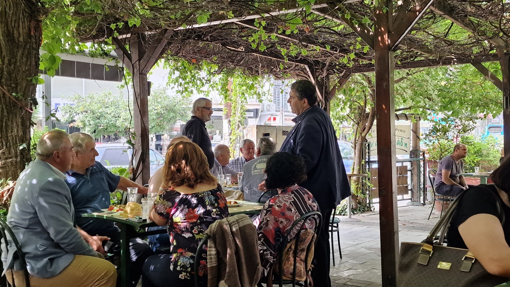 Βόλτα στην Αριδαία για τον Ιορδάνη Τζαμτζή