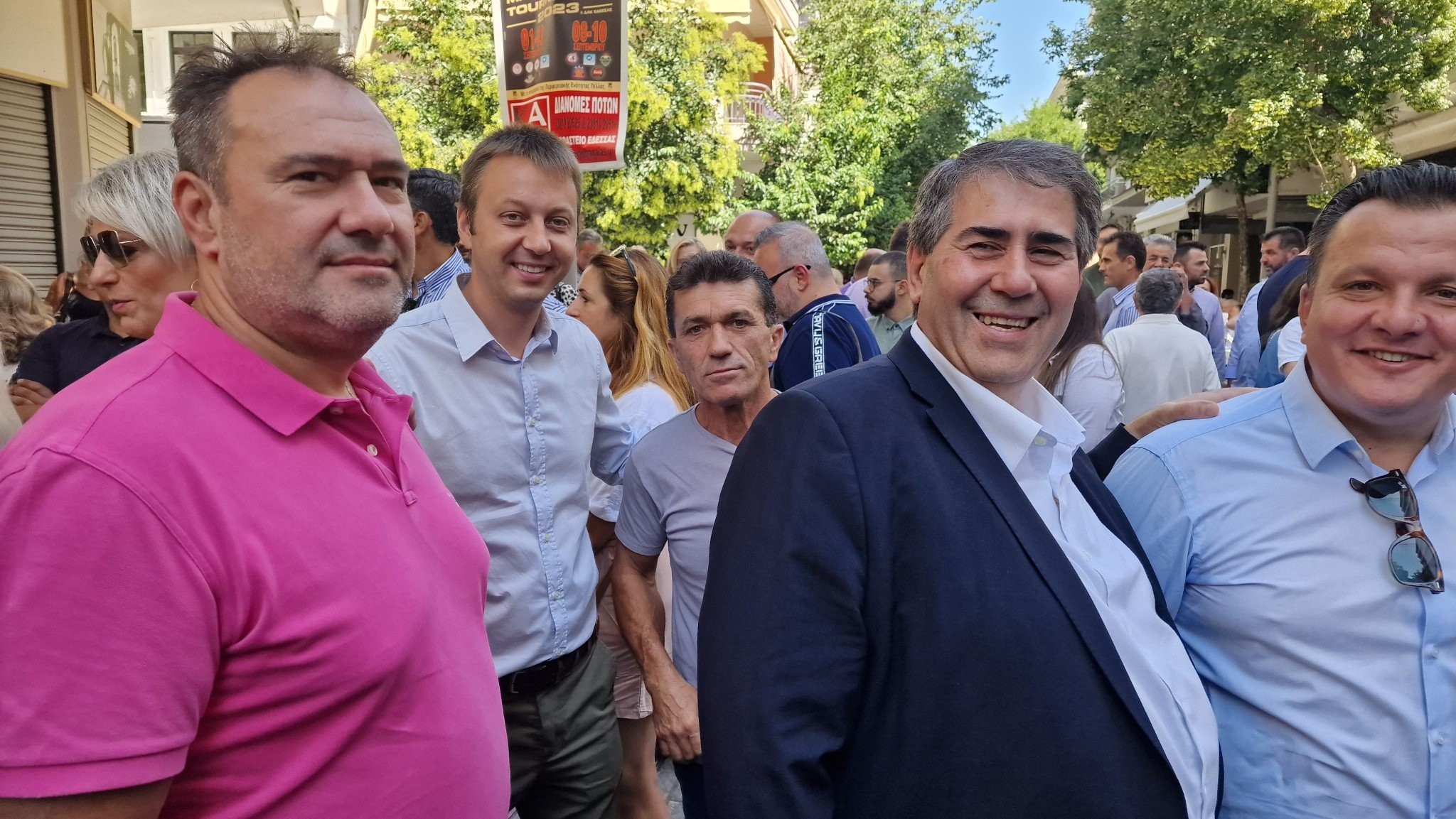 Ιορδάνης Τζαμτζής...δύο εγκαίνια για τον Αντιπεριφεριαρχη Πέλλας