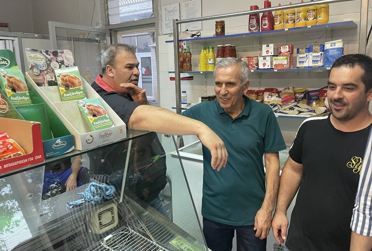 Σε Μελίσσι και Καρύωτισσα ο υπ. Δήμαρχος Πέλλας Στάθης Καστερίδης