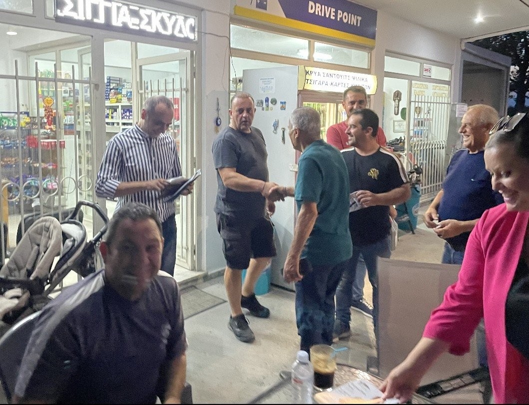Σε Μελίσσι και Καρύωτισσα ο υπ. Δήμαρχος Πέλλας Στάθης Καστερίδης