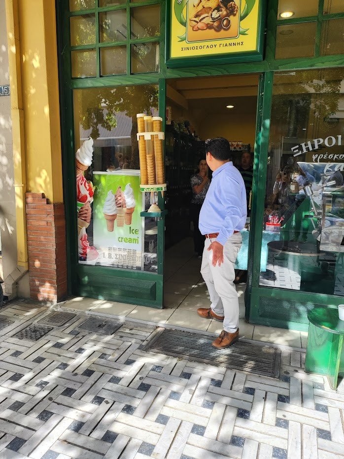 Στην αγορά της Έδεσσας ο Γιάννης Τσεπκεντζής