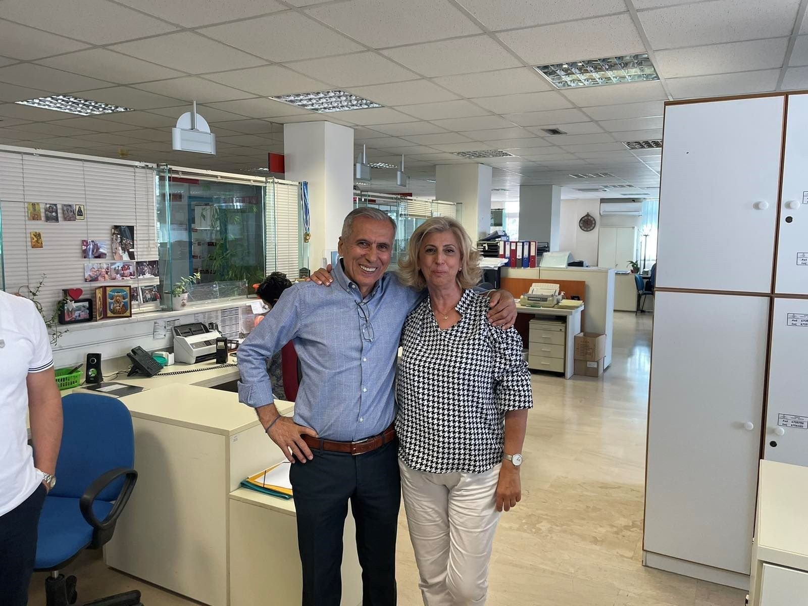 Το Νοσοκομείο Γιαννιτσών, την Τοπική Διεύθυνση ΕΦΚΑ Β’ Πέλλας και το Κέντρο Υγείας Γιαννιτσών επισκέφθηκε ο υπ. Δήμαρχος Πέλλας Καστερίδης Στάθης