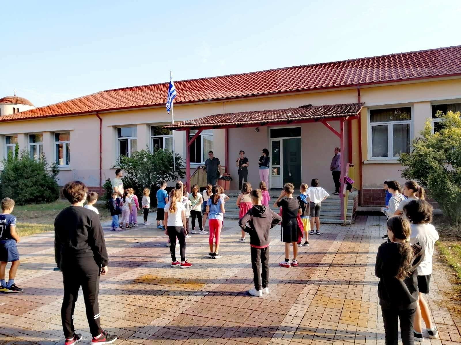 To Δημοτικό Σχολείο Ξιφιανής- Αλώρου τρέχει για την "ΕΥΡΩΣΤΙΑ"