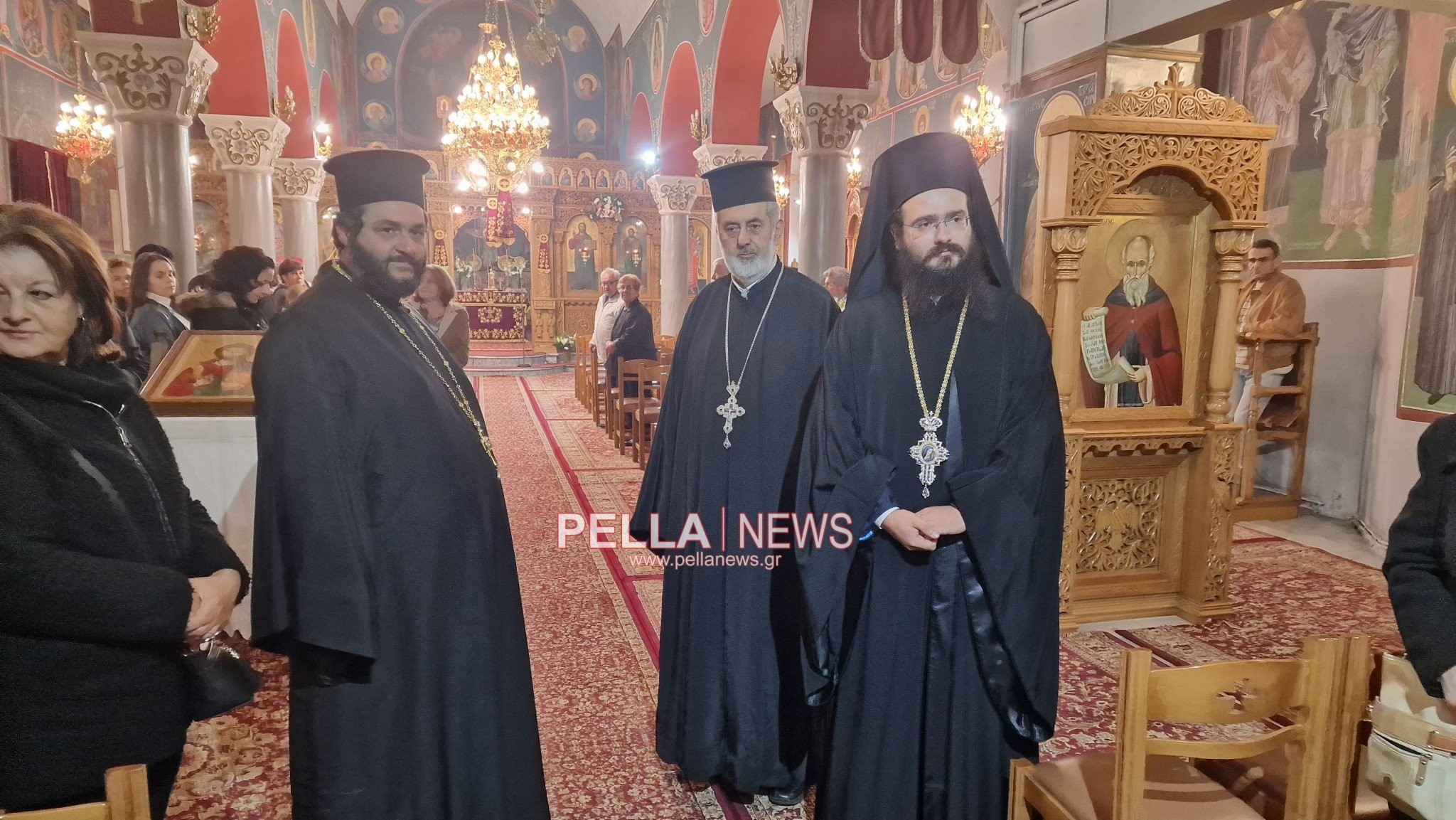 Αρχιερατικός Εσπερινός στην Πολυκάρπη Αλμωπίας