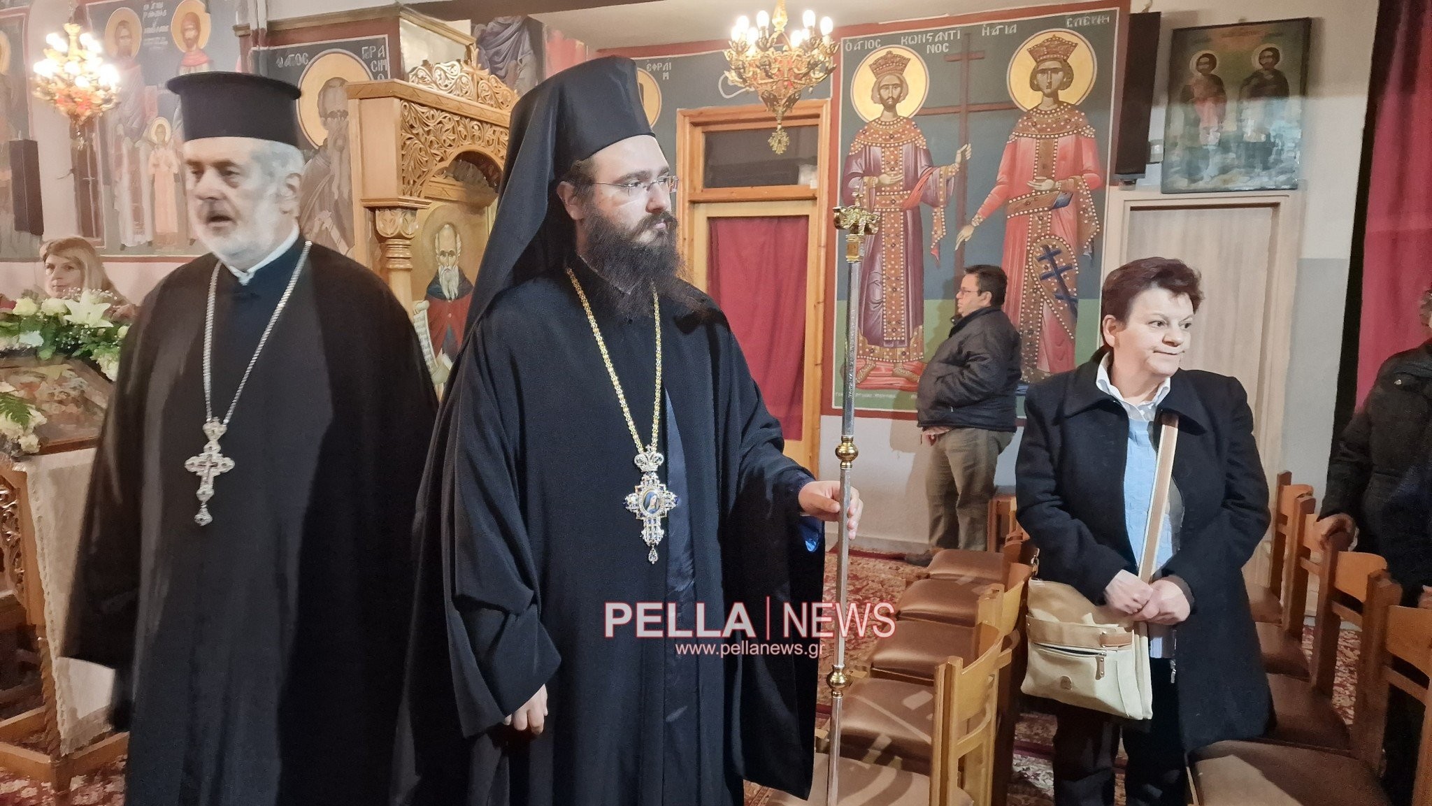 Αρχιερατικός Εσπερινός στην Πολυκάρπη Αλμωπίας