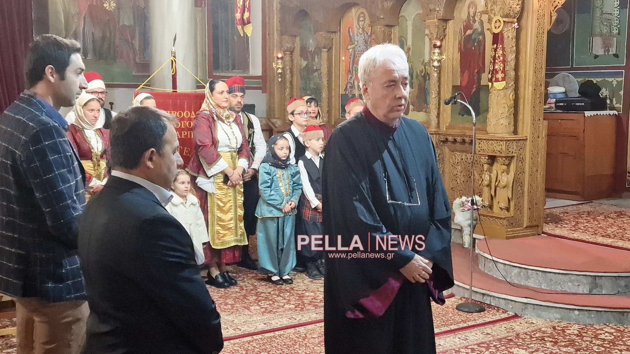 Αρχιερατικός Εσπερινός στην Πολυκάρπη Αλμωπίας