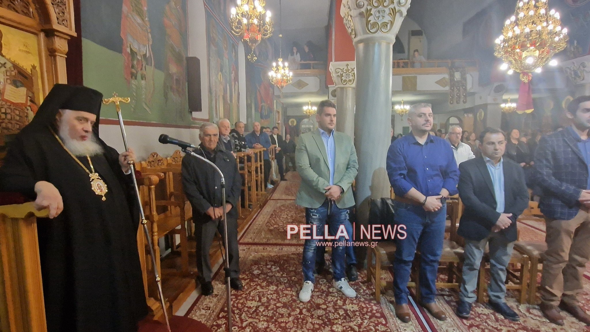 Αρχιερατικός Εσπερινός στην Πολυκάρπη Αλμωπίας