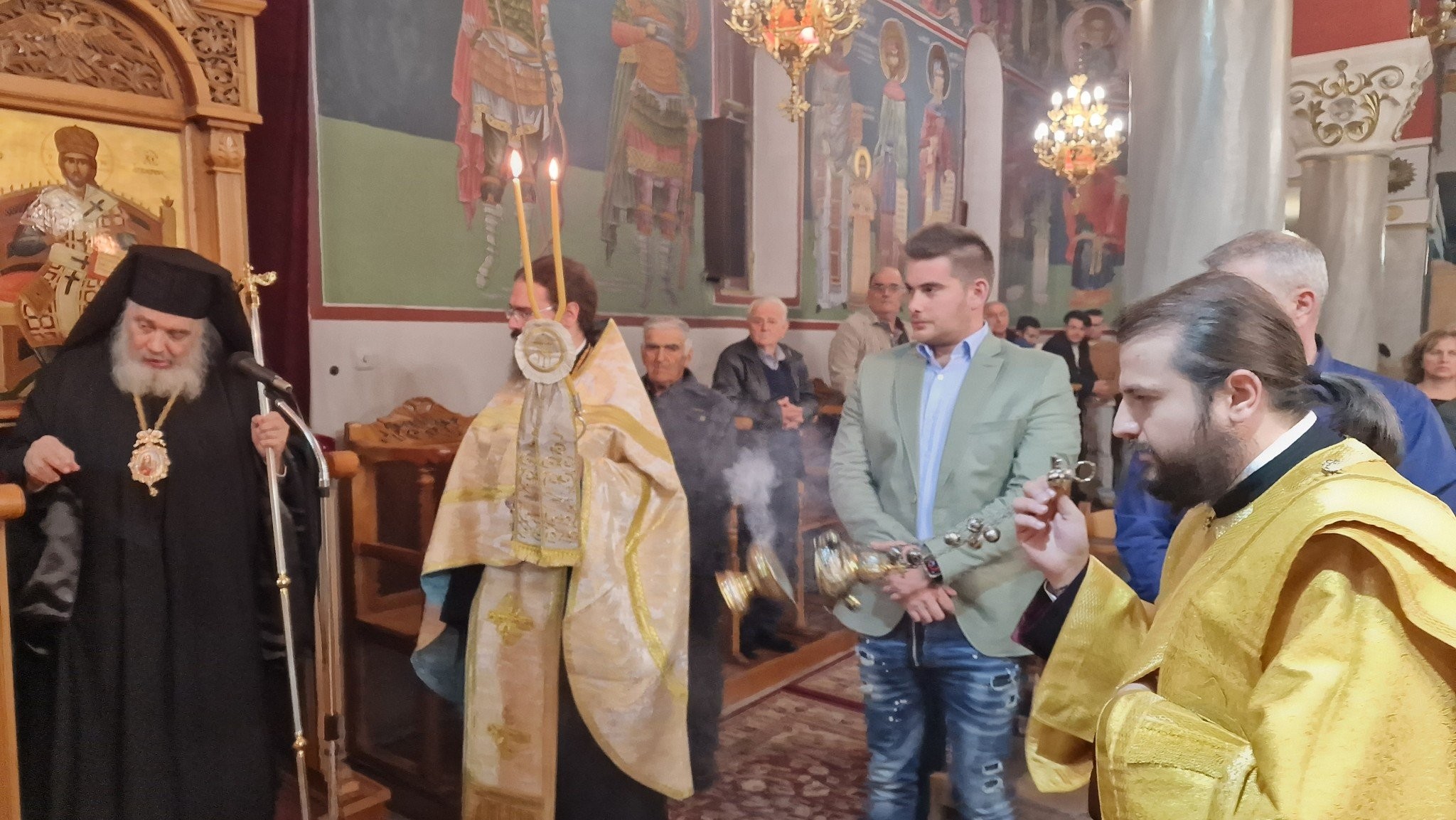 Αρχιερατικός Εσπερινός στην Πολυκάρπη Αλμωπίας