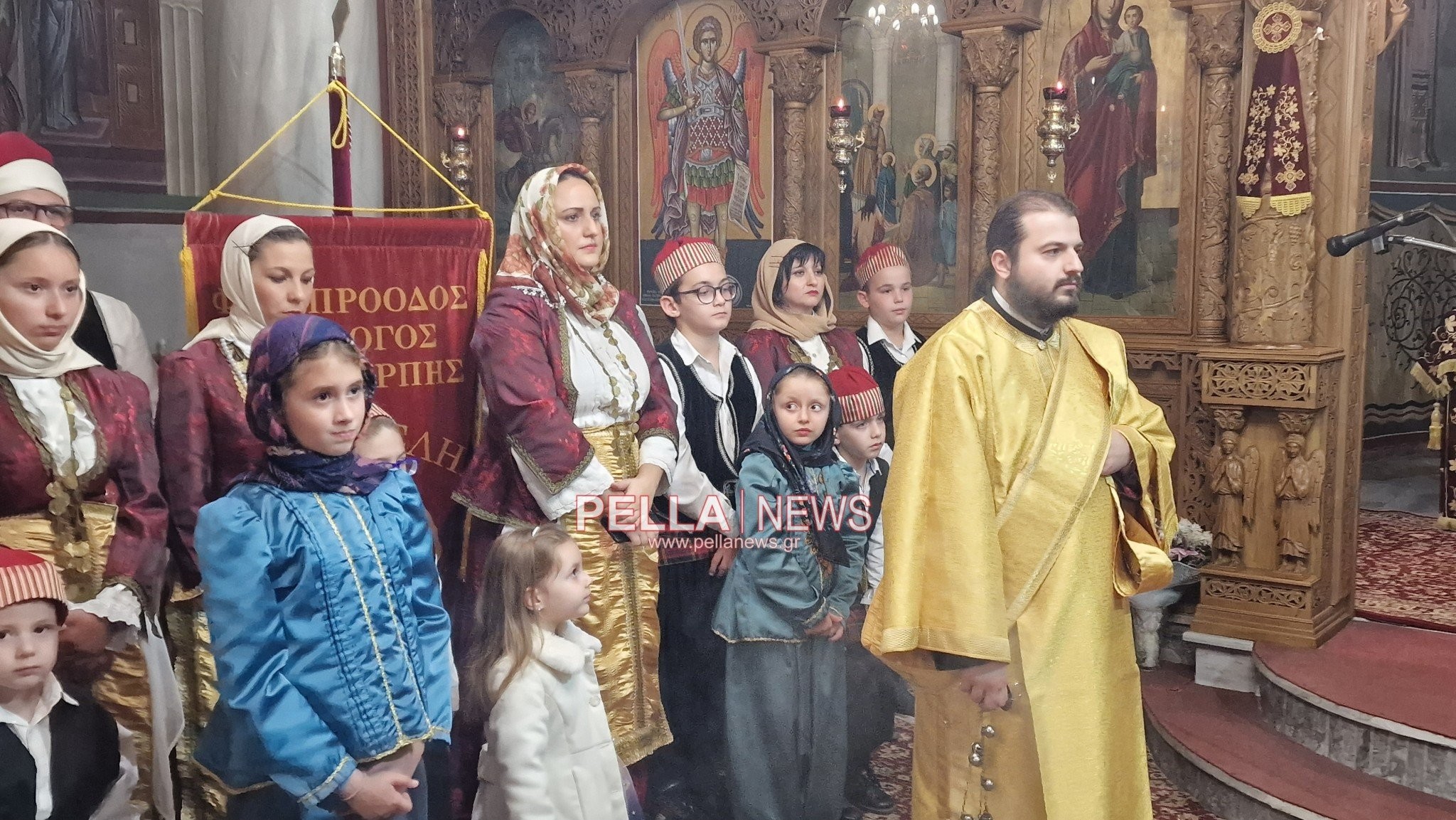 Αρχιερατικός Εσπερινός στην Πολυκάρπη Αλμωπίας