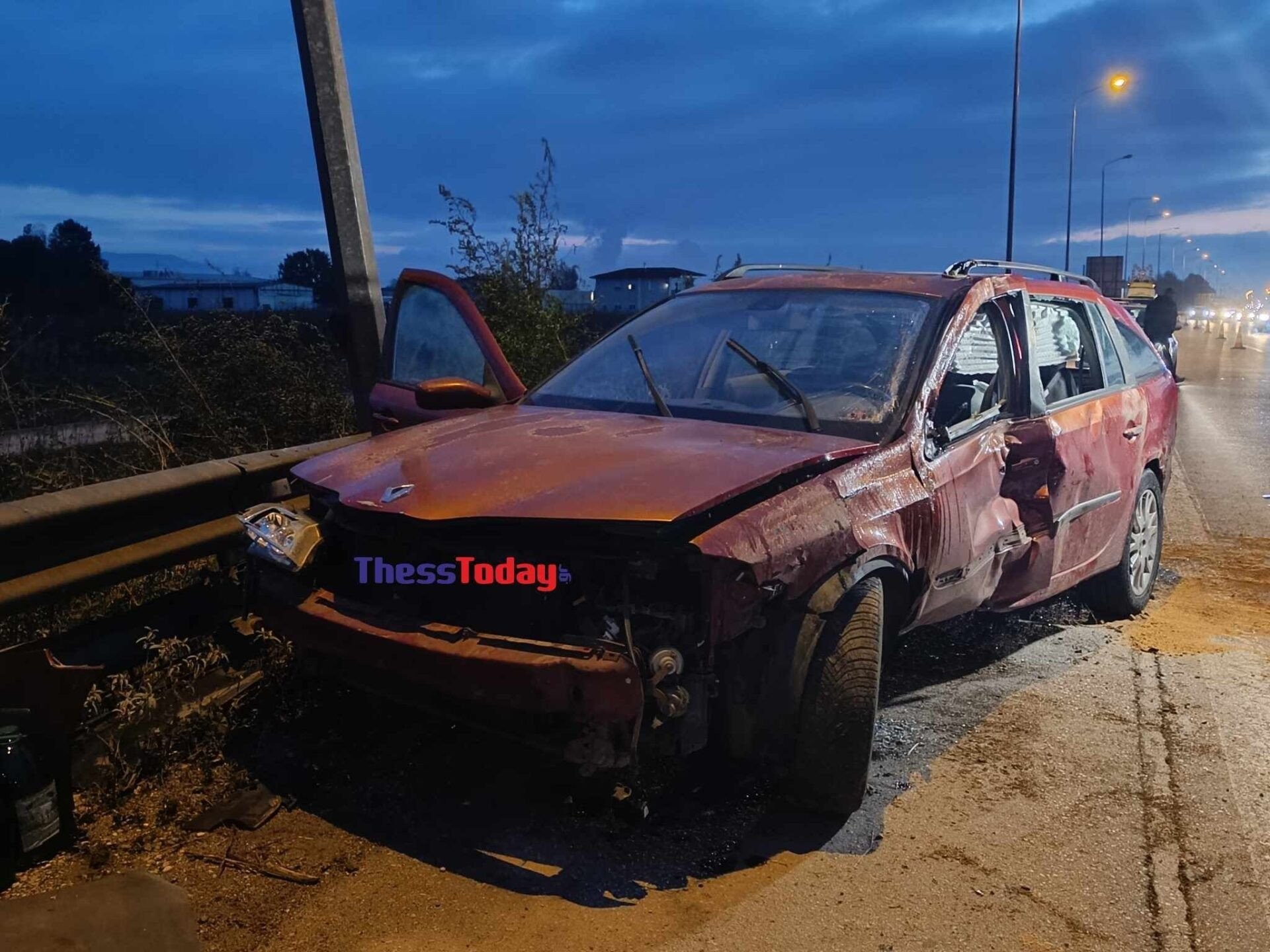 Θεσσαλονίκη: Τροχαίο με έναν νεκρό στην έξοδο για Σίνδο
