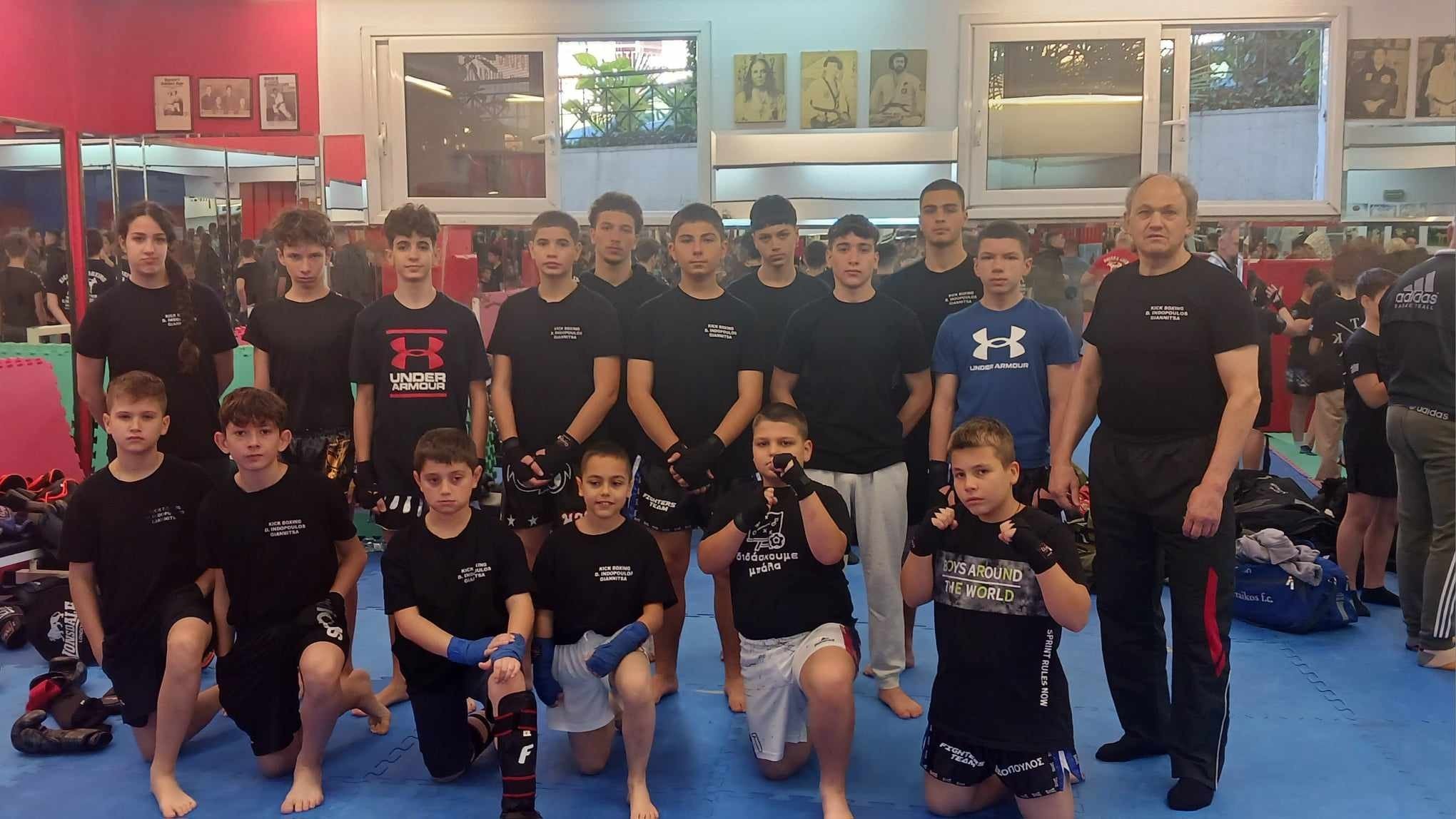 Αγώνες Kick Boxing  με διοργανωτή τον  ¨Μ. Αλέξανδρο¨ Γιαννιτσών